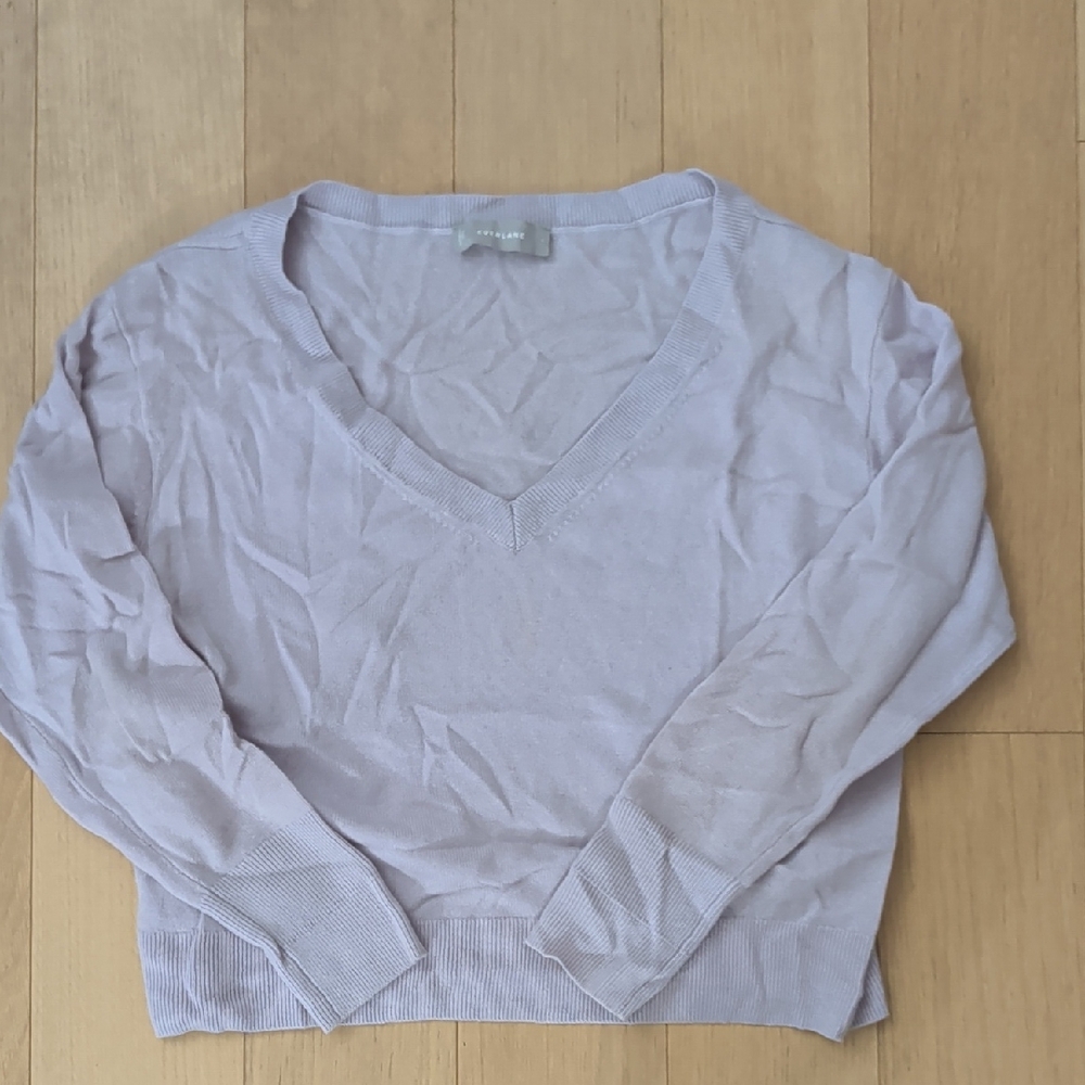 Everlane Lavender Knit Top